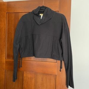 L*Space Cowl Neck Pullover — Size Small — Black— Gently Worn